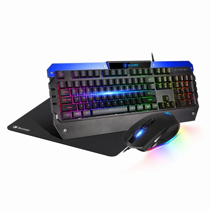 Bundle Gaming PC i5-12400F, RTX 4060, 16GB RAM, with Acer EK241YEbmix Monitor, 23.8" FHD IPS Display, 100Hz Refresh Rate, 1ms (VRB) Response Time Gaming Monitor & Sades Gaming Combo Battle Ram