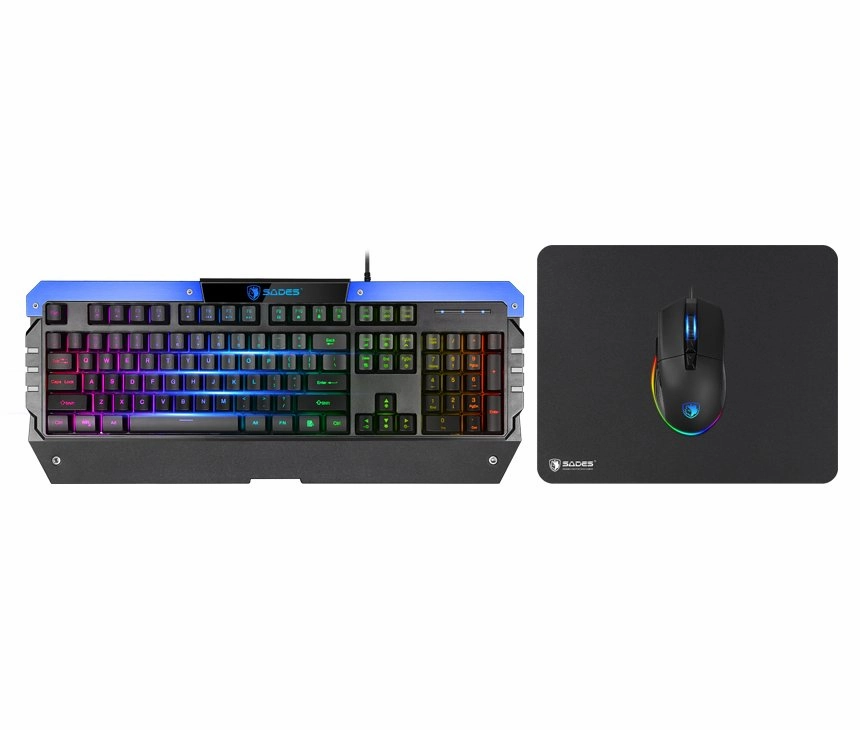 Bundle PC Intel Core i5-14400F, RTX 4070, 16 GB RAM, with Gamax Gaming Chair Model 1-LT001L White, Z5-1160 Carbon Fiber Gaming Table 100*60*75cm, Sades Gaming Combo Battle Ram & Sades SW-MC04 OTUS Gaming Microphone White