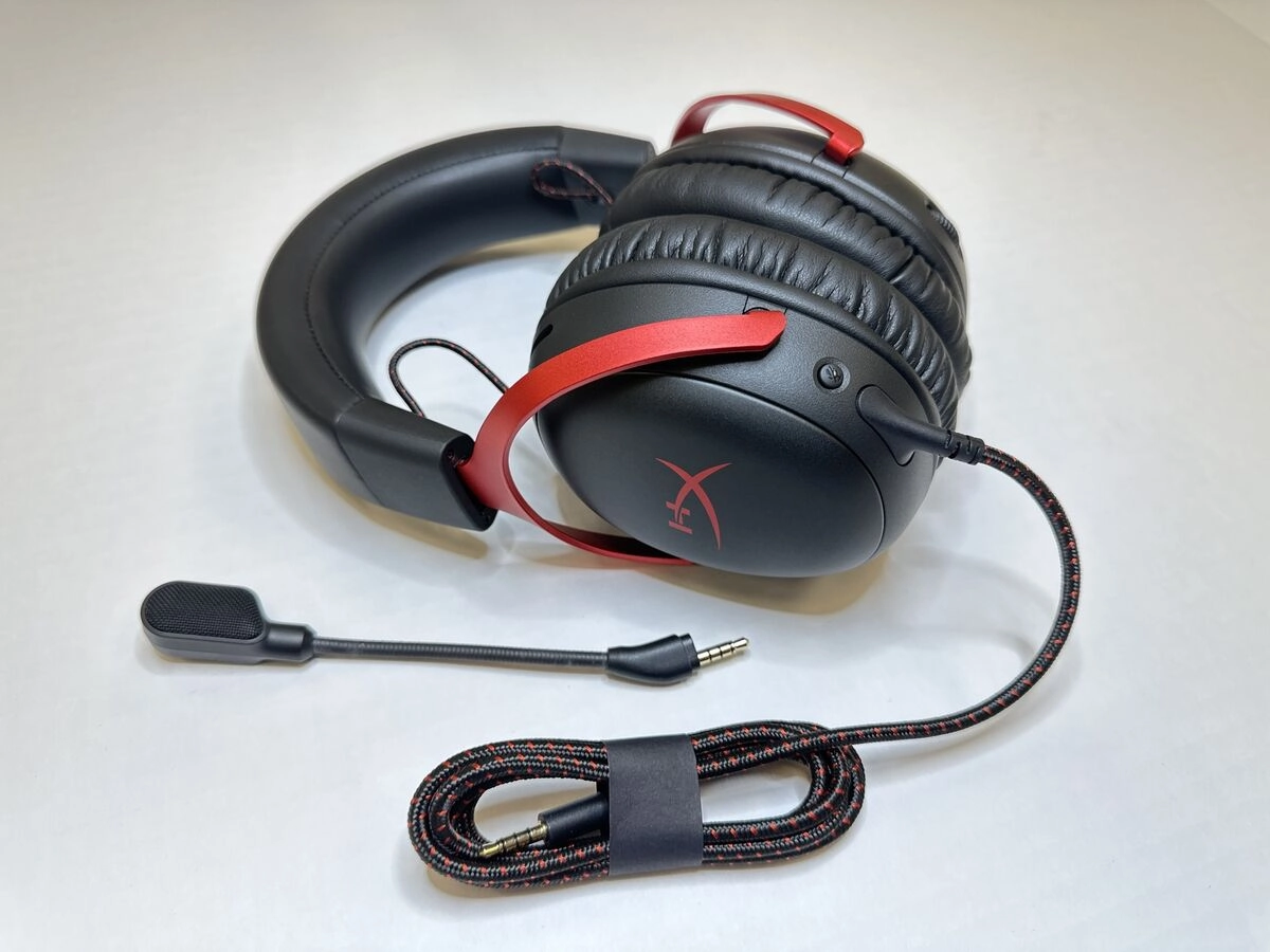 Bundle:PS5 Slim Console Digital Fortnite Cobalt   HyperX Cloud III Gaming Headset - Black/Red