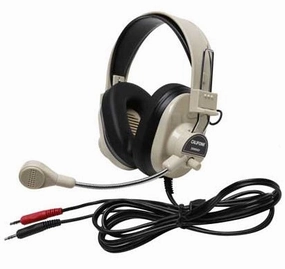 Califone 3066AV Deluxe Multimedia Stereo Headset with Dual 3.5mm Plugs noise cancelling headphones, bluetooth earbuds