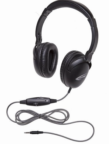 Califone NeoTech Plus Series Headset with Mic & 3.5mm To Go Plug for Classrooms noise cancelling headphones, bluetooth earbuds