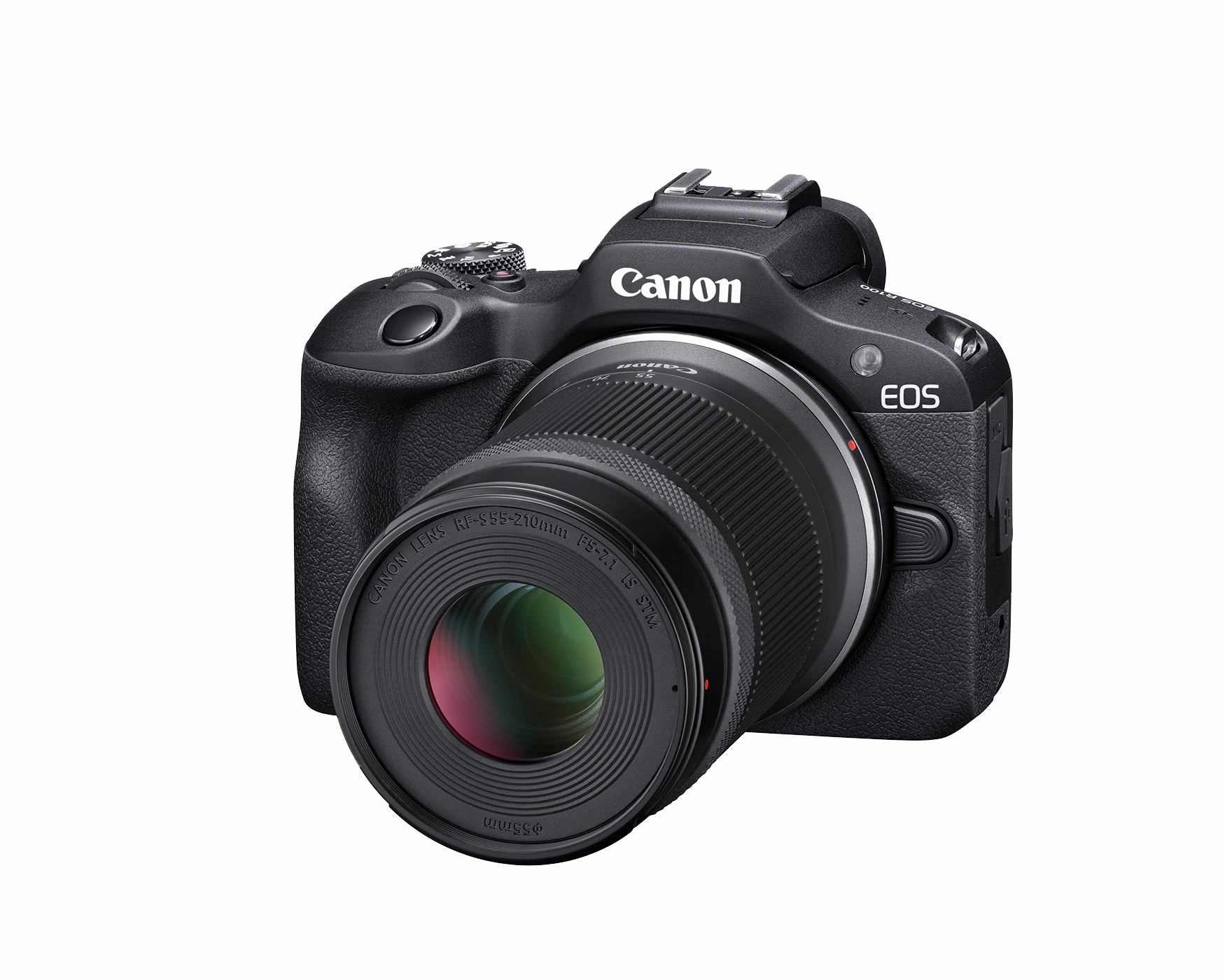 Canon EOS R100 Mirrorless Camera with RF-S 18-45mm F4.5-6.3 IS STM & RF-S 55-210mm F5-7.1 IS STM Lens