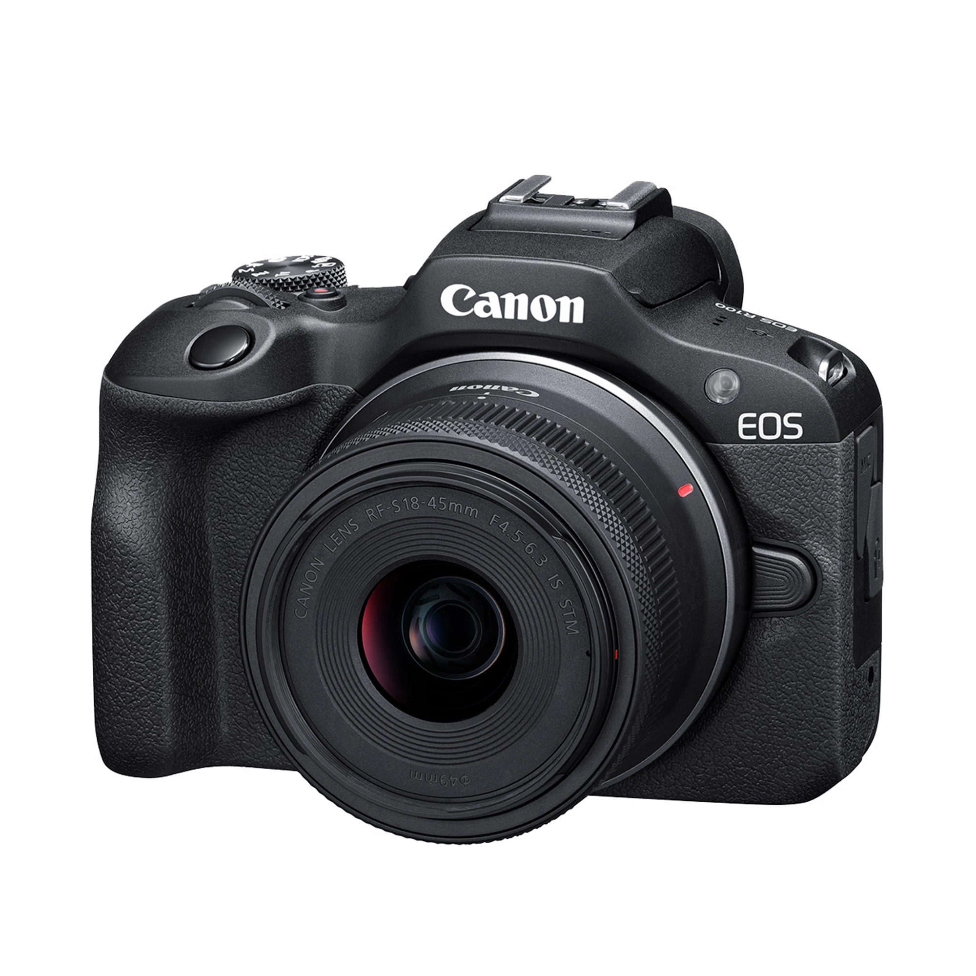 Canon EOS R100 Mirrorless Camera with RF-S 18-45mm F4.5-6.3 IS STM Lens digital camera