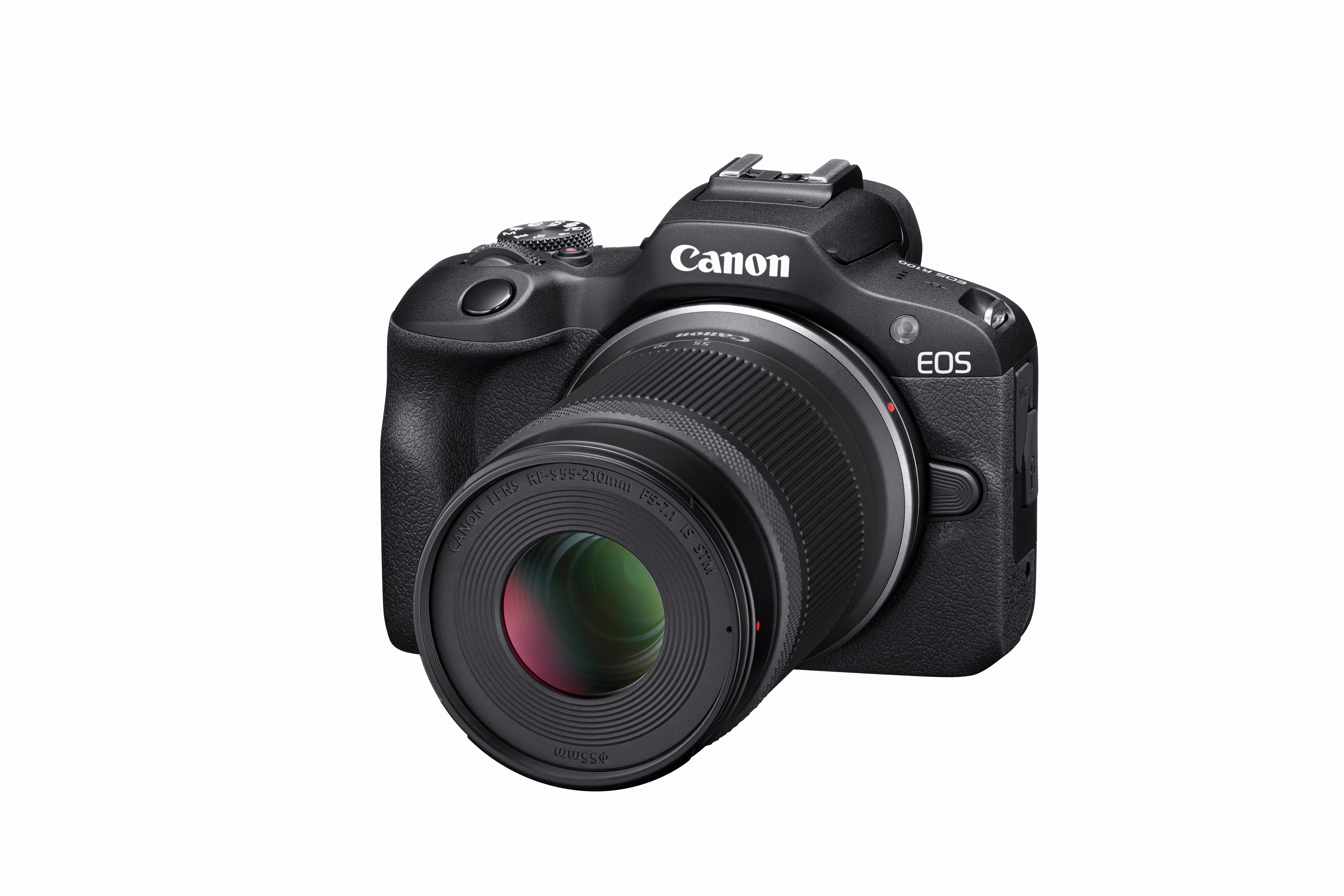 Canon EOS R100 Mirrorless Camera with RF-S 18-45mm IS STM and RF-S 55-210mm IS STM Lens Kit