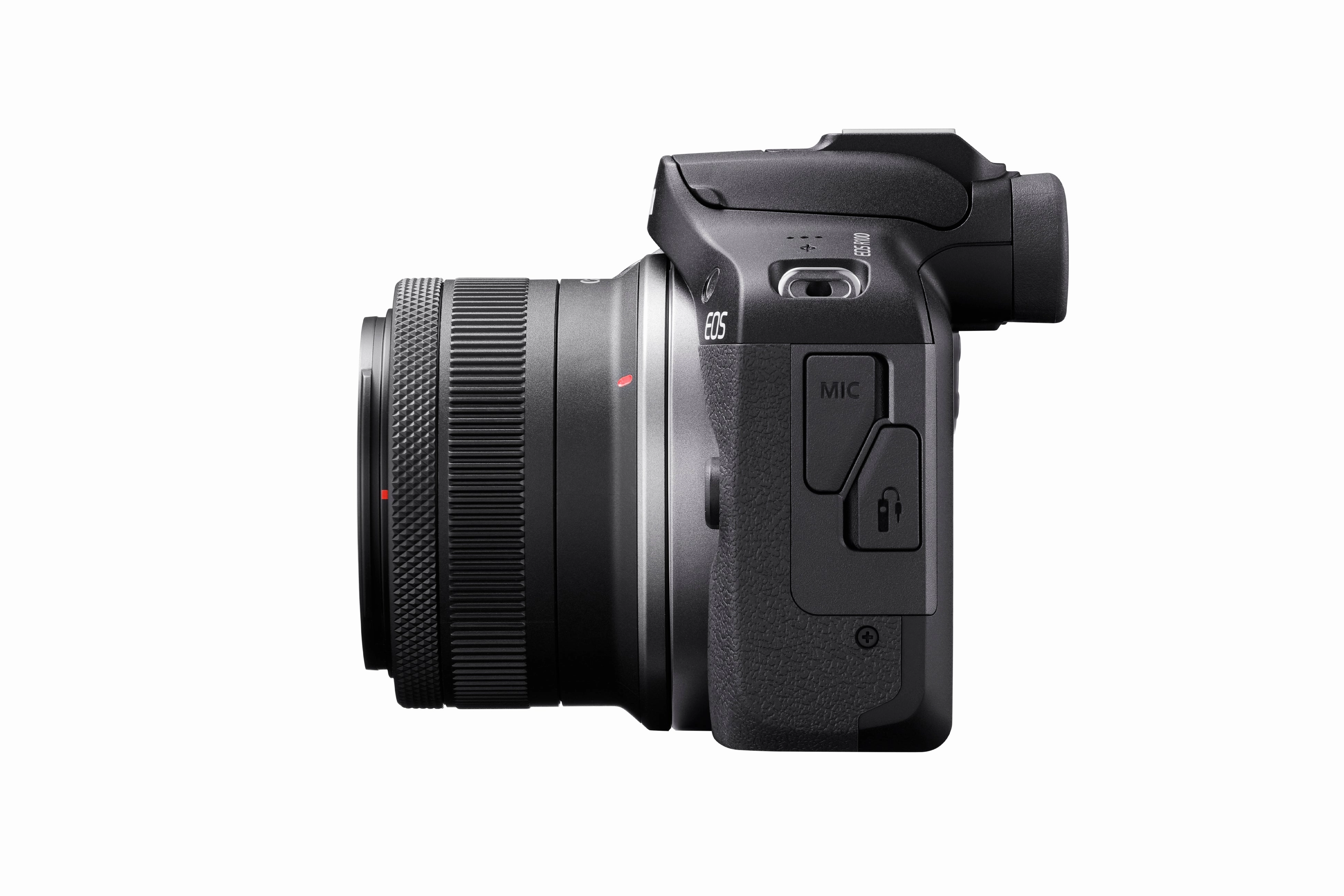 Canon EOS R100 Mirrorless Camera with RF-S 18-45mm IS STM Lens