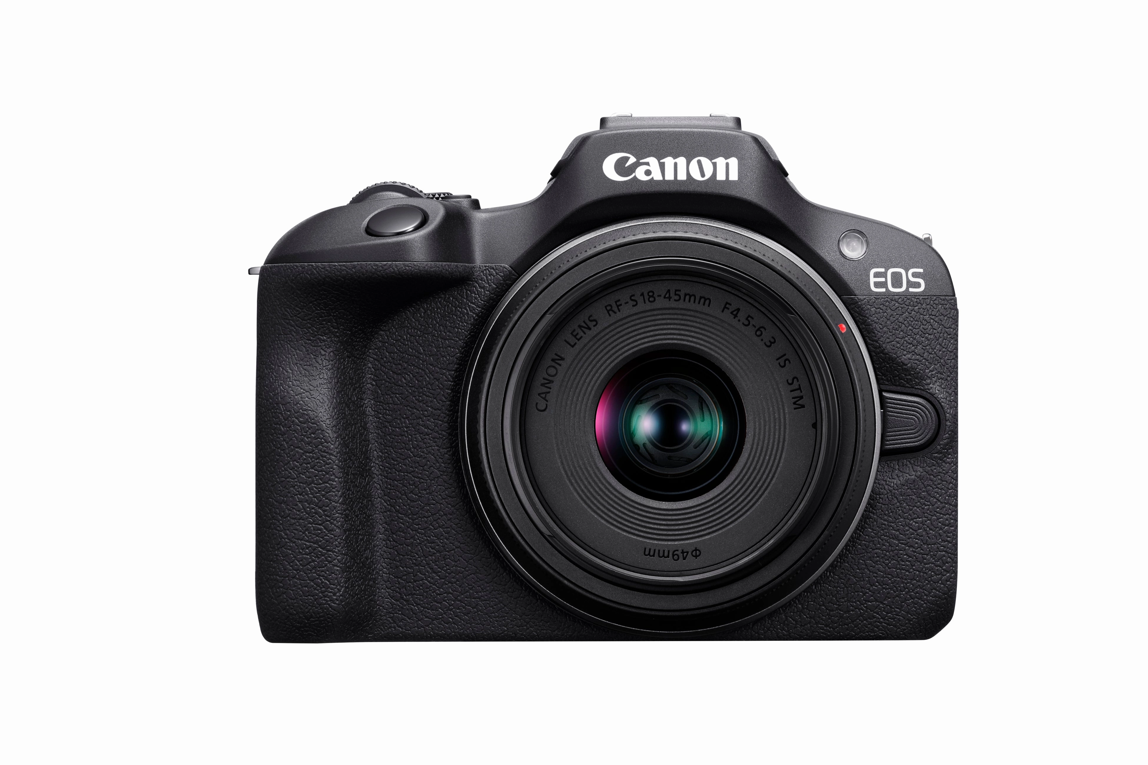 Canon EOS R100 Mirrorless Camera with RF-S 18-45mm IS STM Lens portrait photography