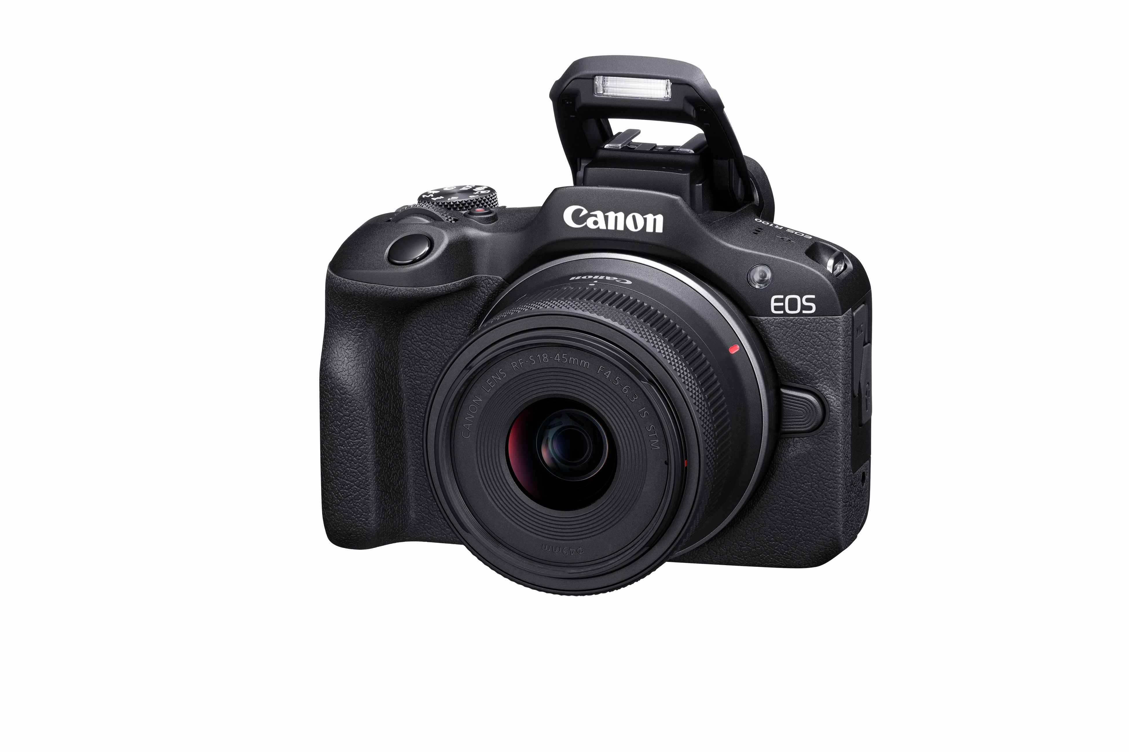 Canon EOS R100 Mirrorless Camera with RF-S 18-45mm IS STM Lens