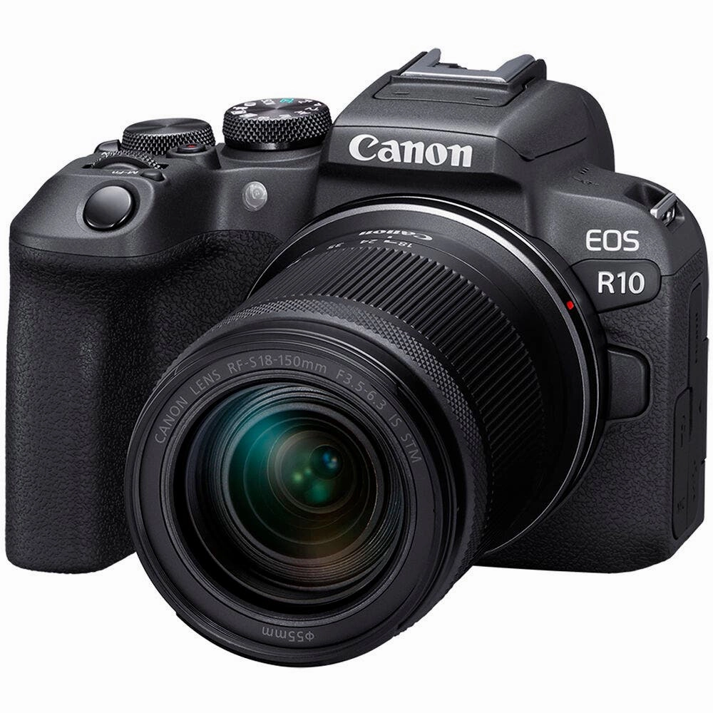 Canon EOS R10 Mirrorless Camera with RF-S 18-150mm IS STM Lens Kit
