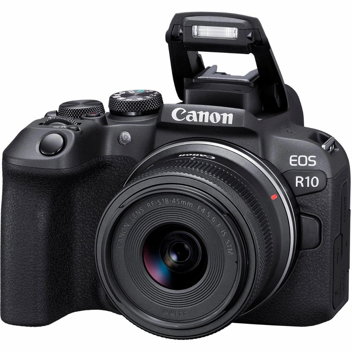 Canon EOS R10 Mirrorless Camera with RF-S 18-45mm IS STM Lens Kit