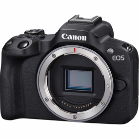 Canon EOS R50 Mirrorless Camera (Black, Body Only) portrait photography