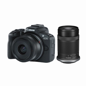 Canon EOS R50 Mirrorless Camera with RF-S 18-45mm f/4.5-6.3 IS STM Lens & RF-S 55-210mm f/5-7.1 IS STM Lens digital camera