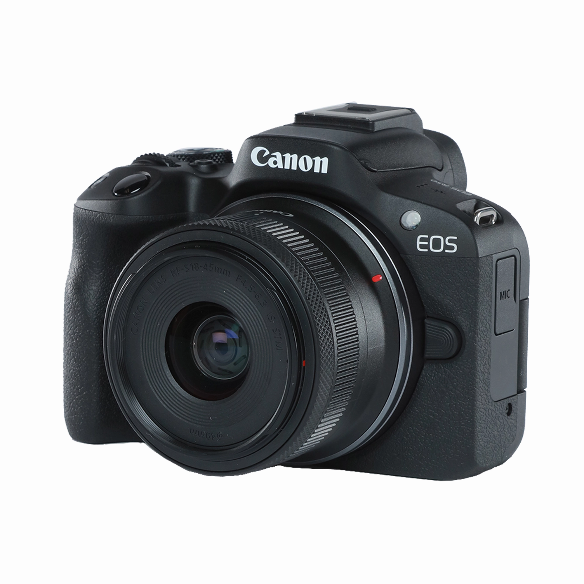 Canon EOS R50 Mirrorless Camera with RF-S 18-45mm f/4.5-6.3 IS STM Lens & RF-S 55-210mm f/5-7.1 IS STM Lens