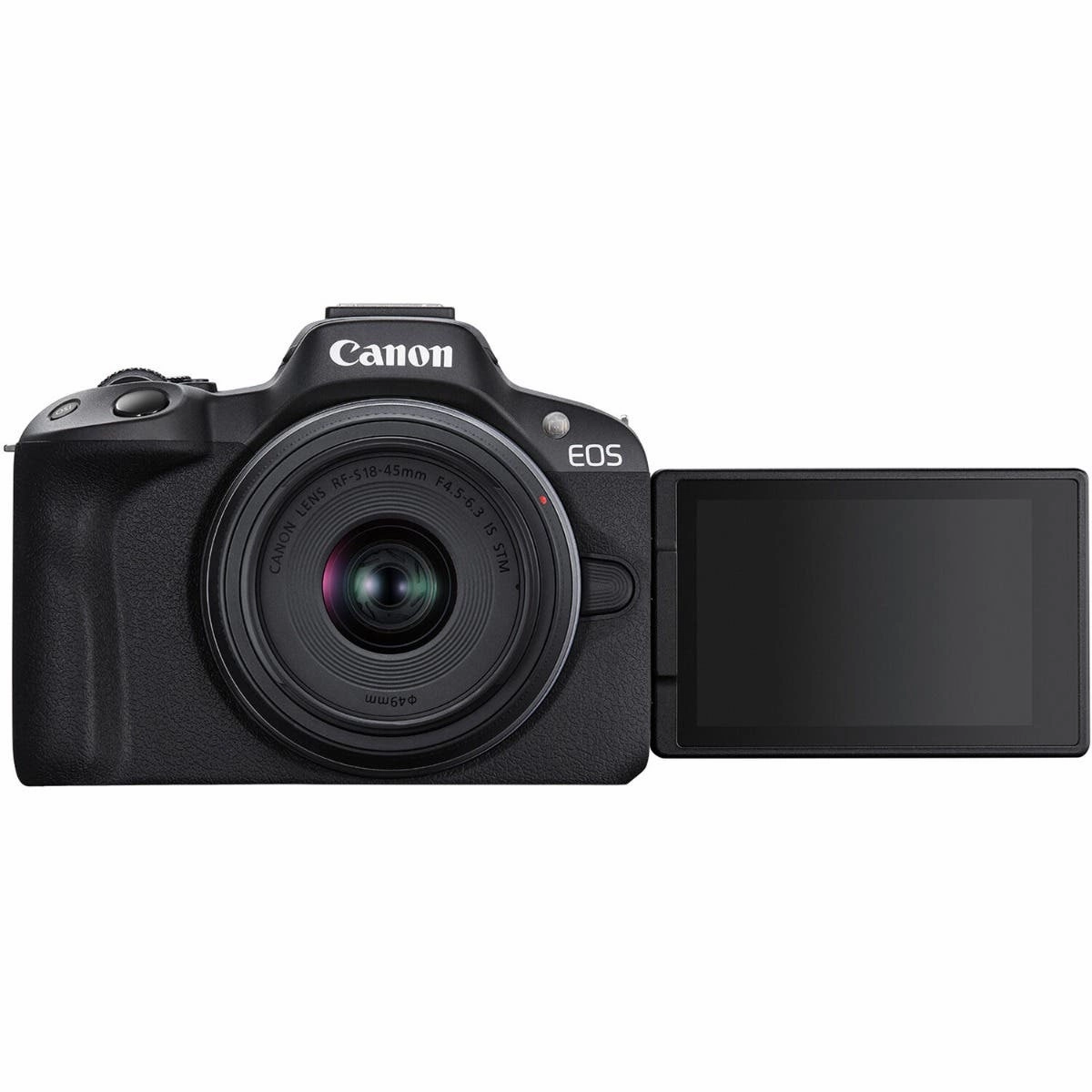 Canon EOS R50 Mirrorless Camera with RF-S 18-45mm IS STM and RF-S 55-210mm IS STM Lens