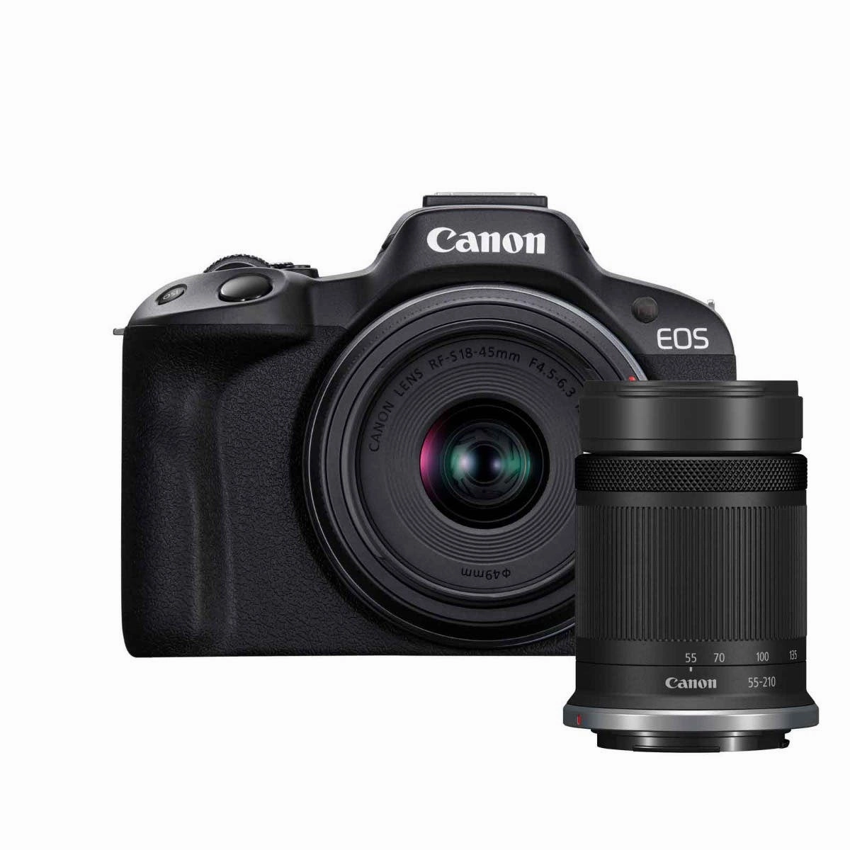 Canon EOS R50 Mirrorless Camera with RF-S 18-45mm IS STM and RF-S 55-210mm IS STM Lens portrait photography