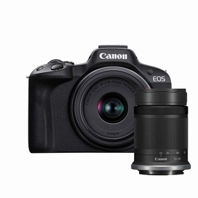 Canon EOS R50 Mirrorless Camera with RF-S 18-45mm IS STM and RF-S 55-210mm IS STM Lens portrait photography