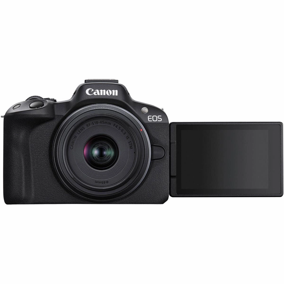 Canon EOS R50 Mirrorless Camera with RF-S 18-45mm IS STM f4.5-6.3 Lens