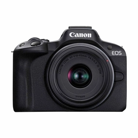 Canon EOS R50 Mirrorless Camera with RF-S 18-45mm IS STM f4.5-6.3 Lens portrait photography