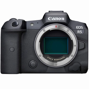 Canon EOS R5 Mirrorless Camera (Body Only) portrait photography