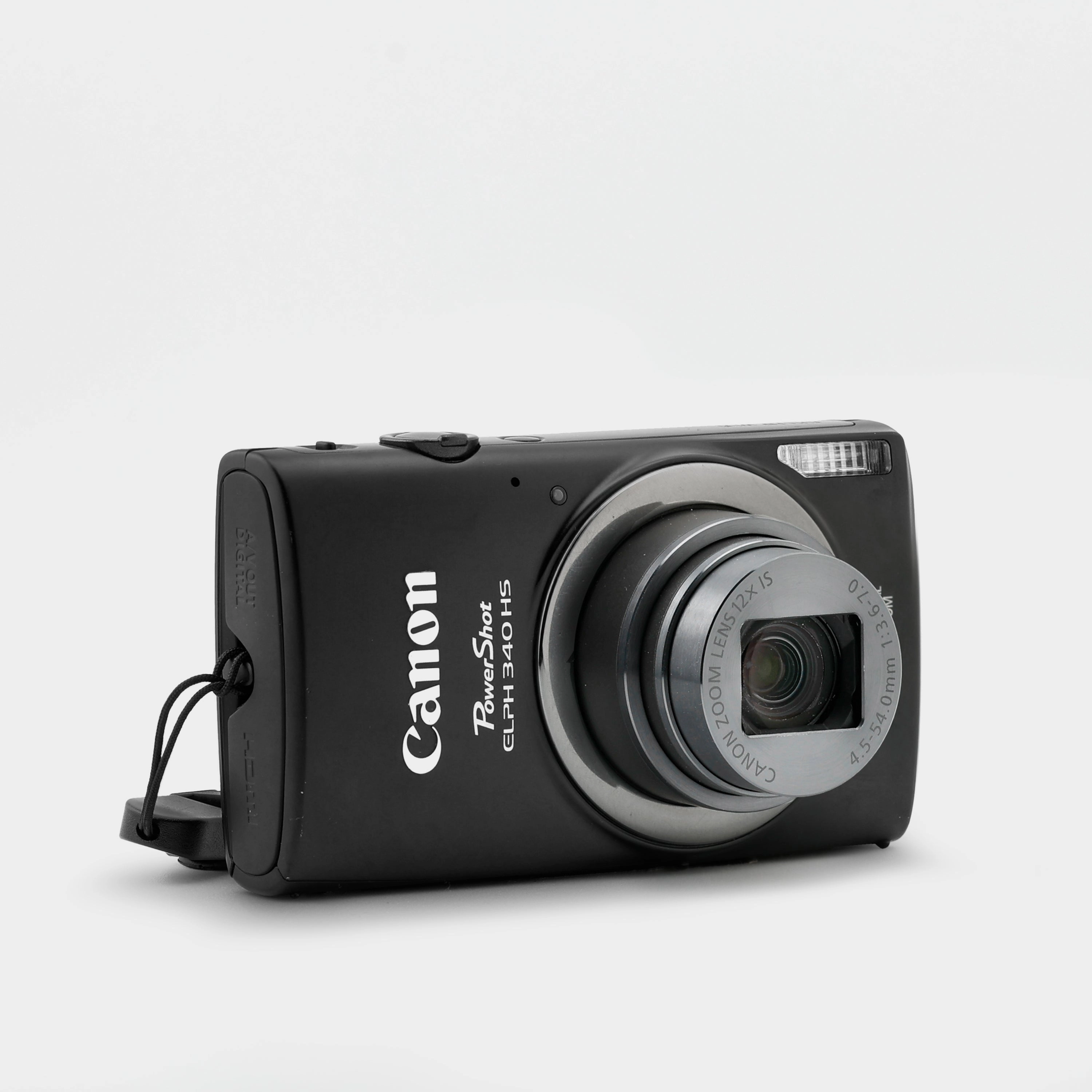 Canon Powershot ELPH 340 HS Black Point and Shoot Digital Camera canon