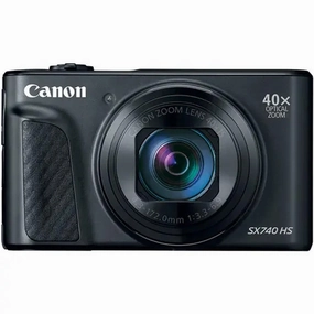 Canon PowerShot SX740 HS Digital Camera (Black) photo