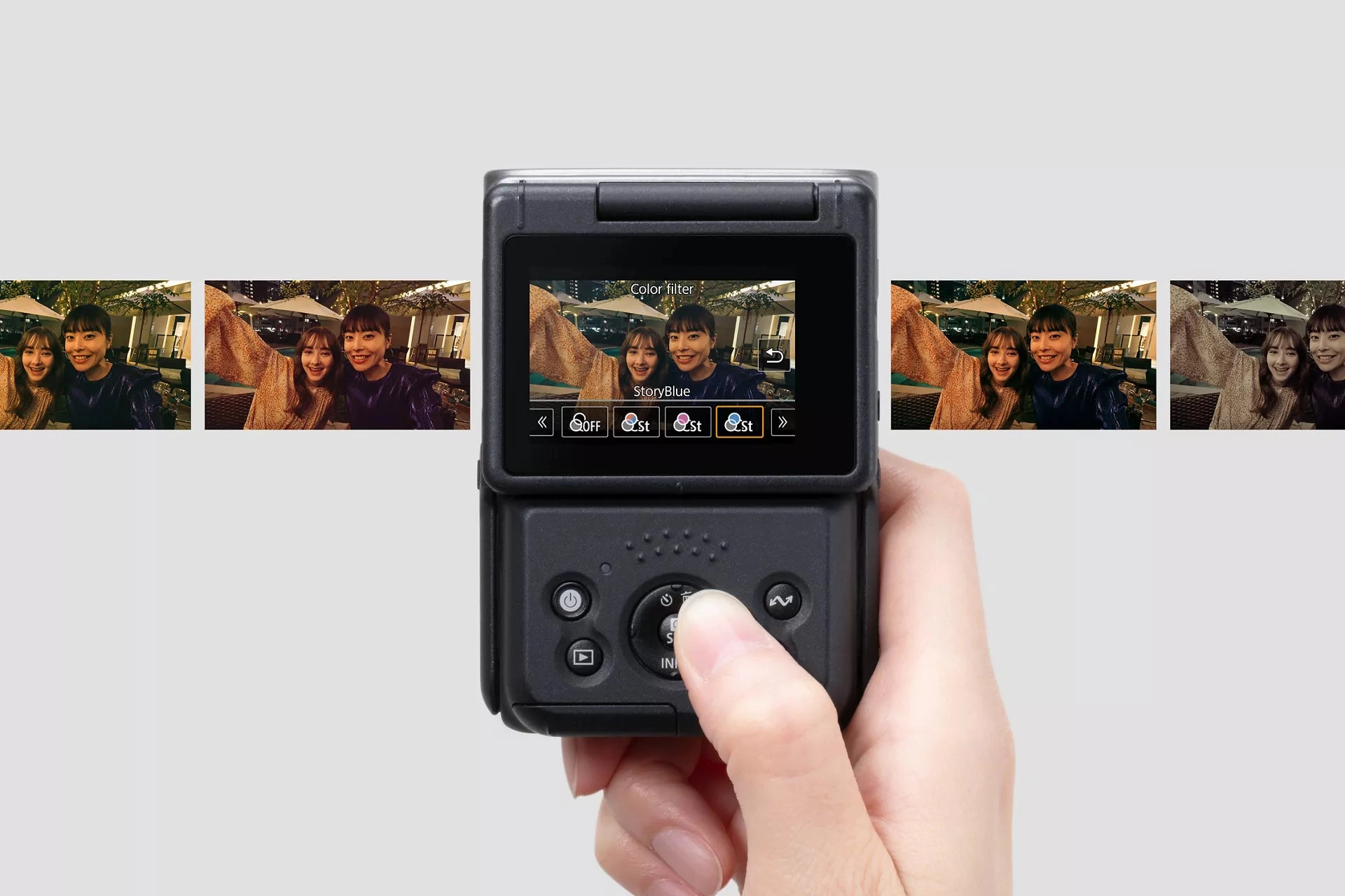 Canon PowerShot V10 Vlog Camera - Black