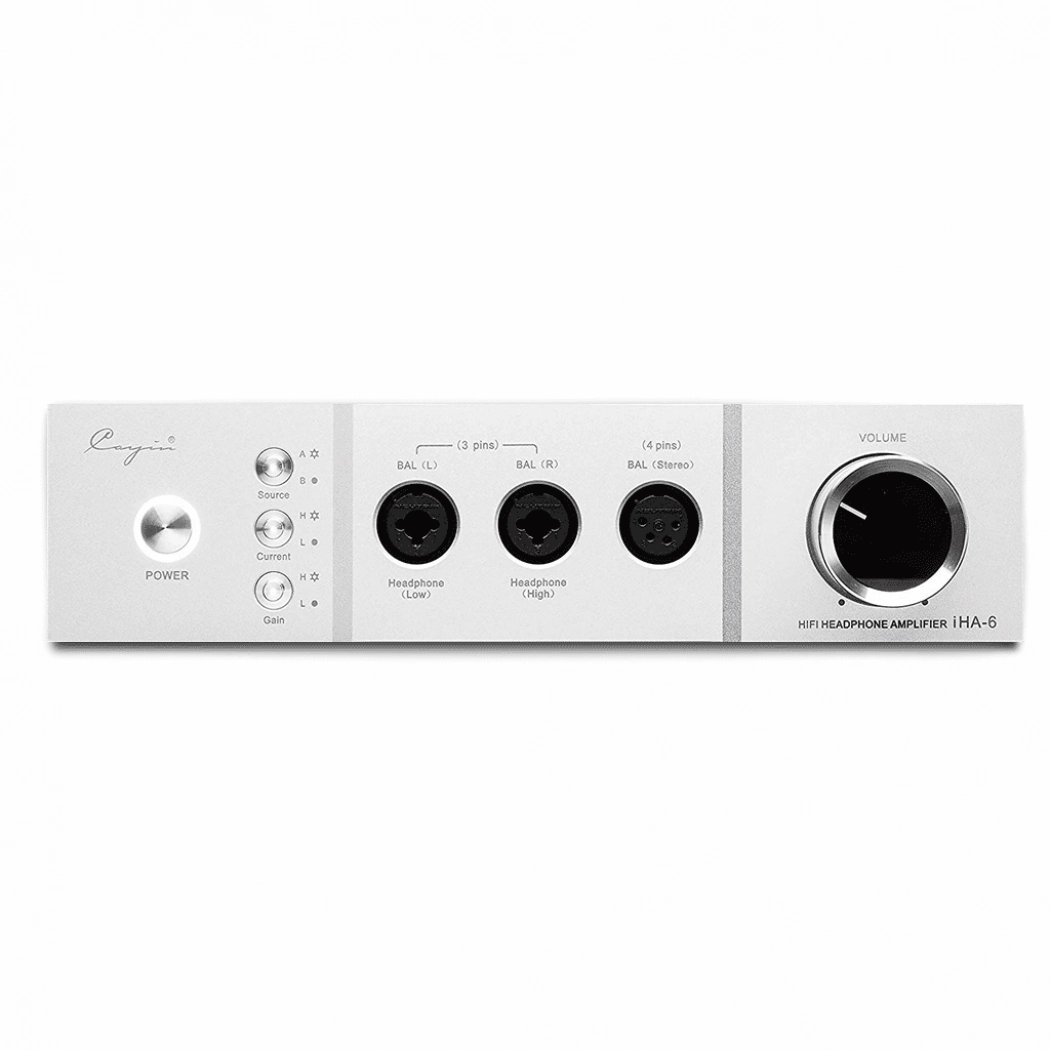 Cayin IHA-6 Desktop High Current Headphone Amp (Silver) (Call/Email For Availability)