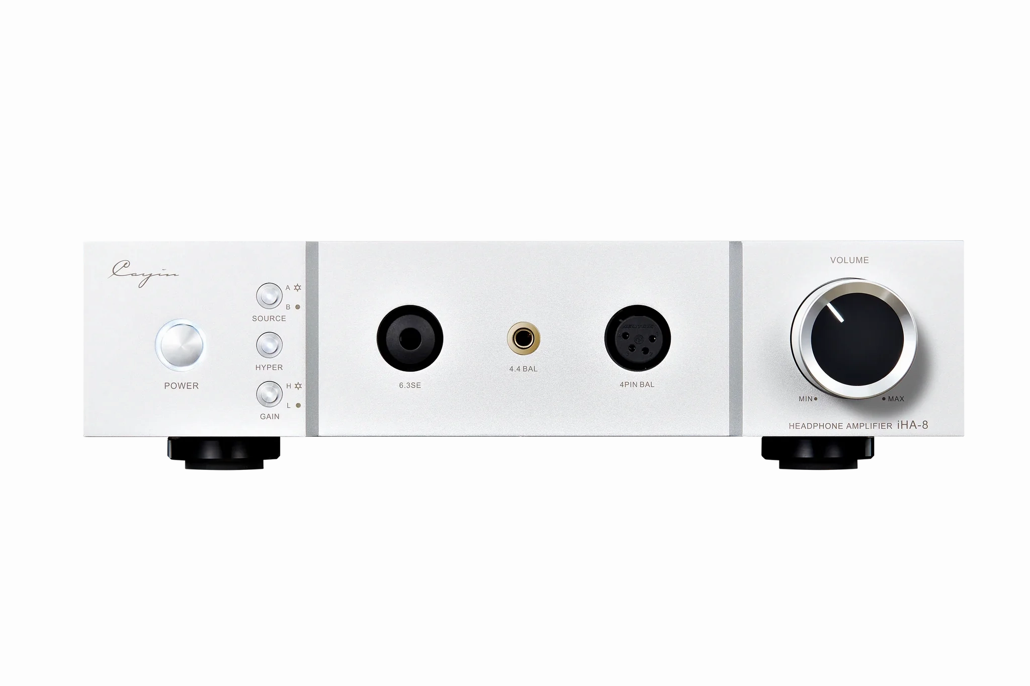 Cayin IHA-8 Desktop High Current Headphone Amp (Silver) (Call/Email For Availability)