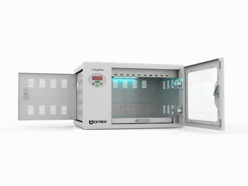 Cetrix Technologies Disinfection Charging Cabinet For Tablets - 10 Bays