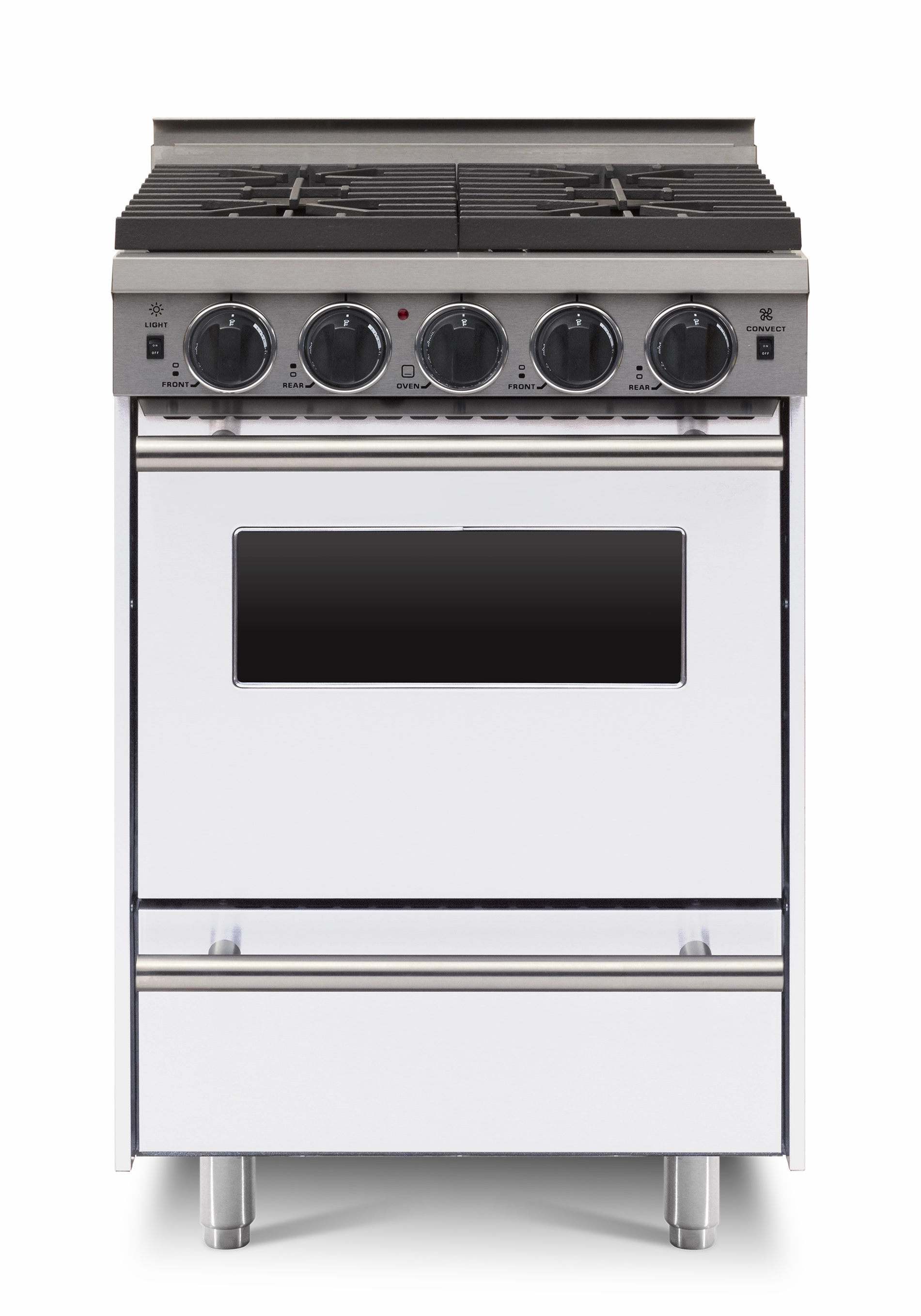 Chicago Brick Oven - 24 All-Gas Convection Range - Open Burners