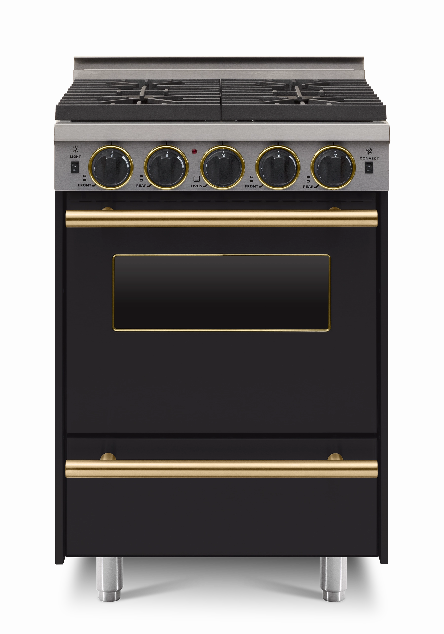 Chicago Brick Oven - 24 All-Gas Convection Range - Open Burners