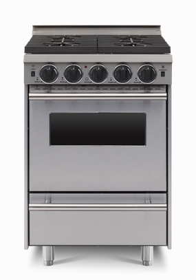 Chicago Brick Oven - 24 All-Gas Convection Range - Open Burners