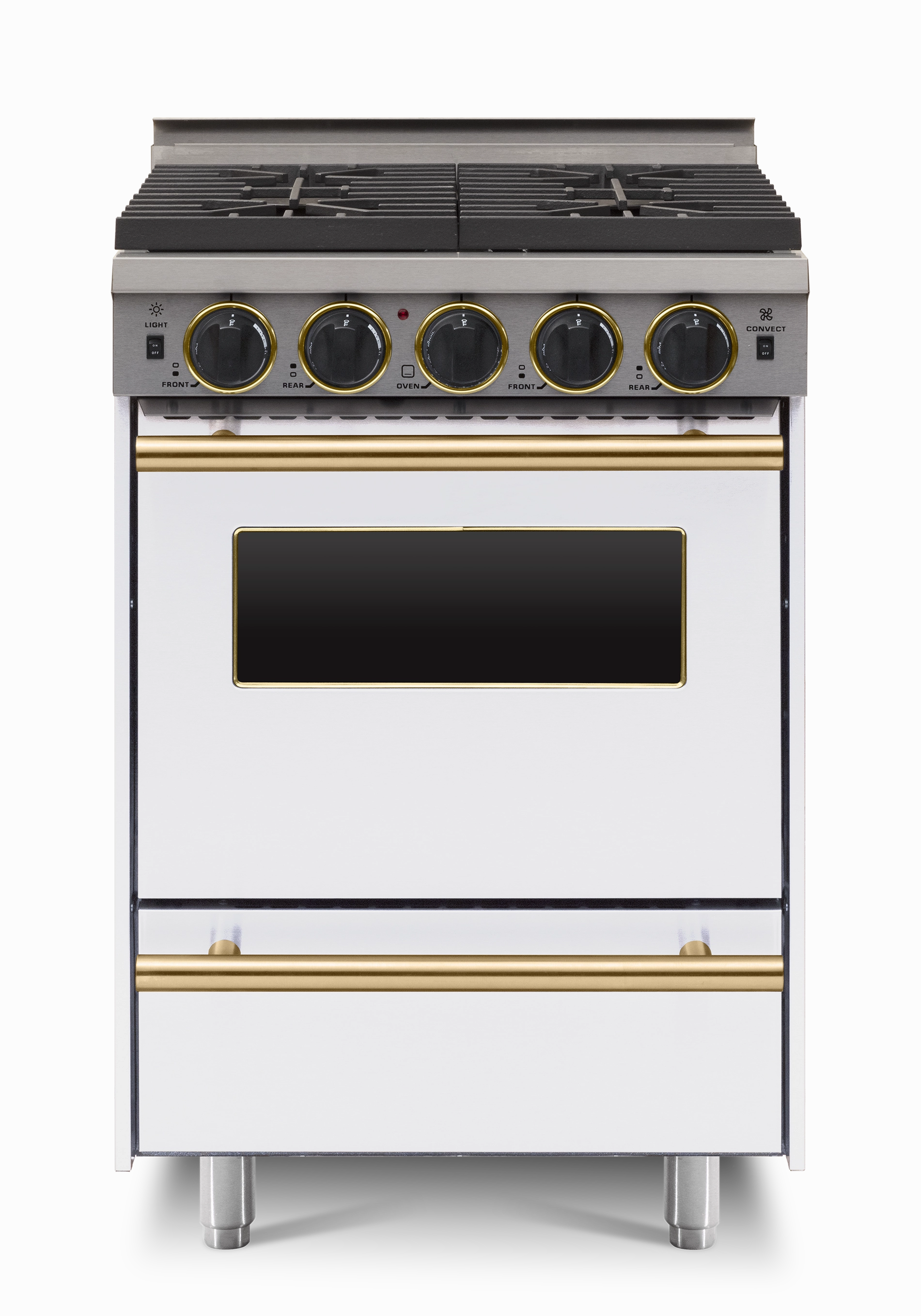 Chicago Brick Oven - 24 All Gas Convection Range - Sealed Burners