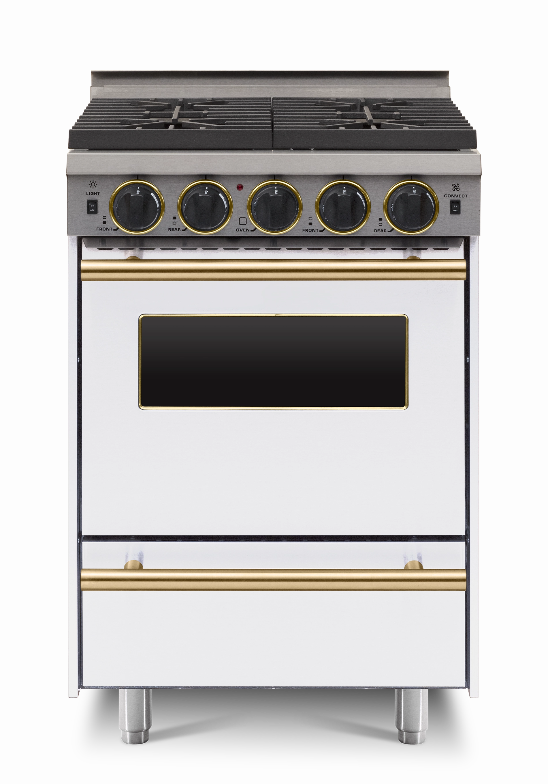 Chicago Brick Oven - 24 LP All-Gas Convection Range - Open Burners