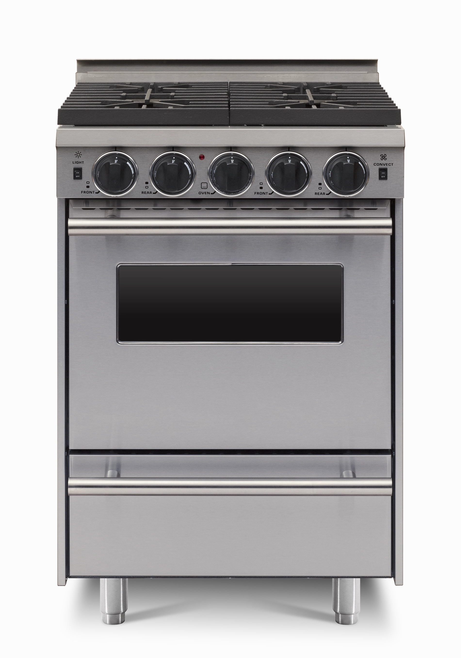 Chicago Brick Oven - 24 LP All-Gas Convection Range - Sealed Burners