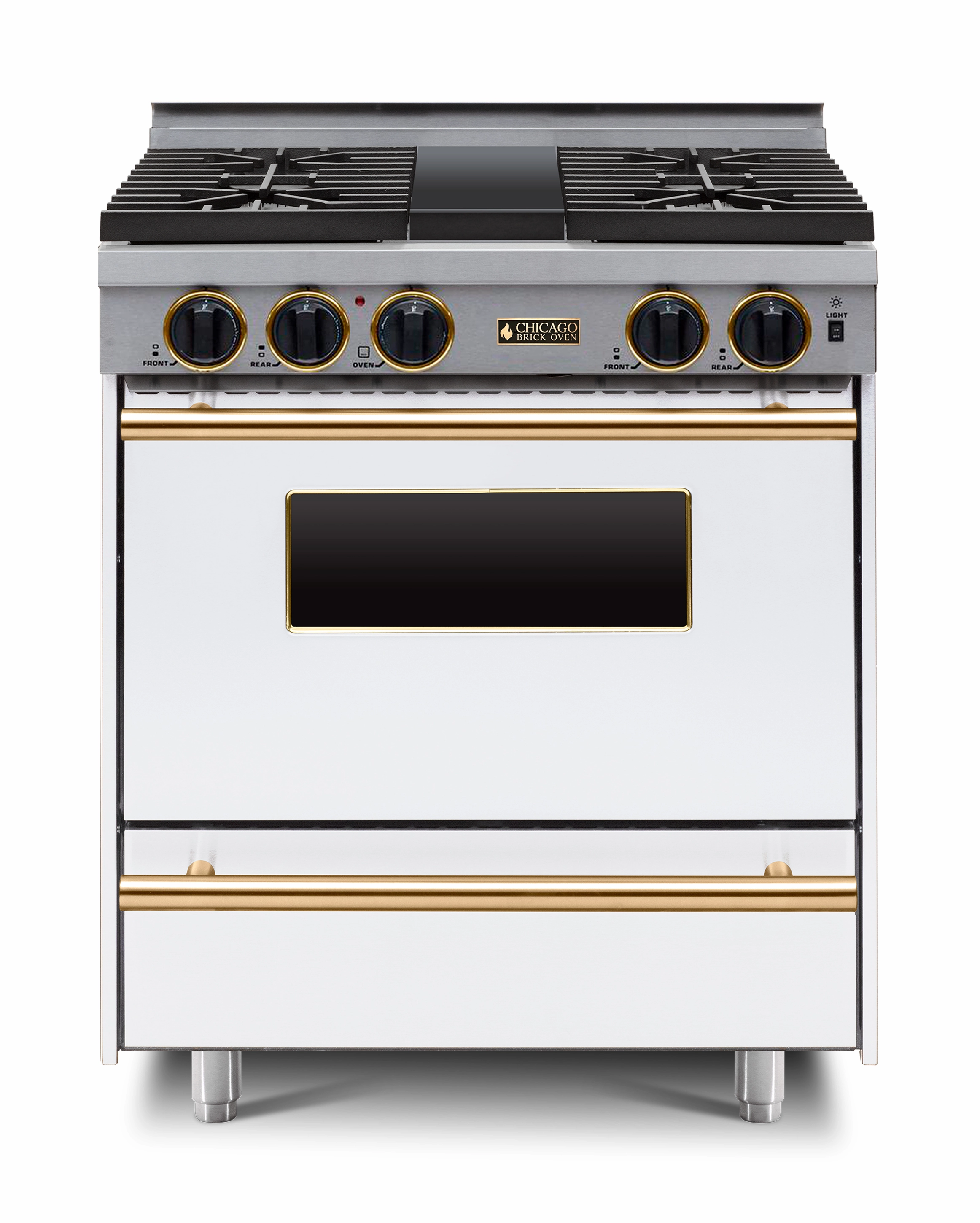 Chicago Brick Oven - 30 All-Gas Convection Range - Sealed Burners