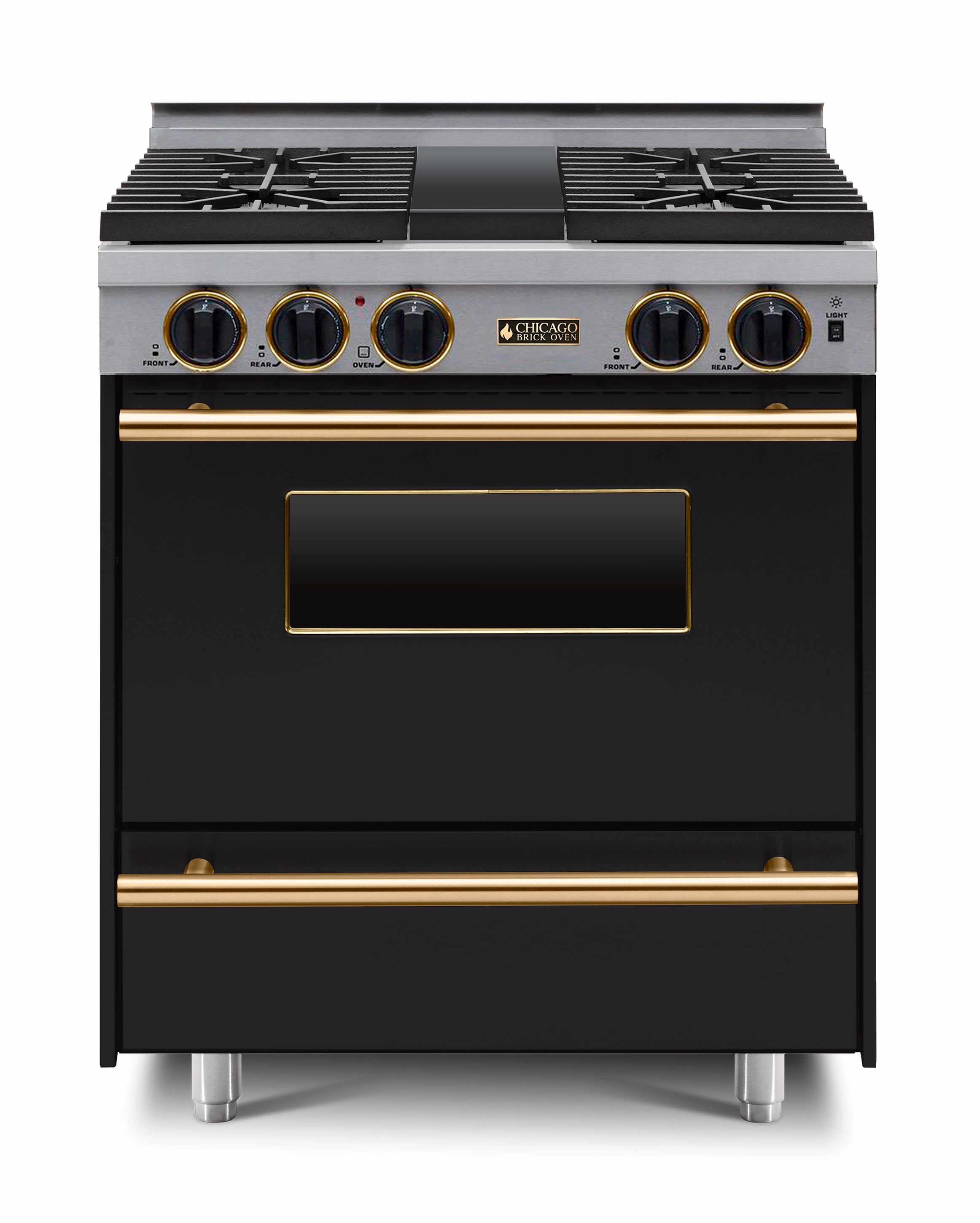 Chicago Brick Oven - 30 All-Gas Convection Range - Sealed Burners