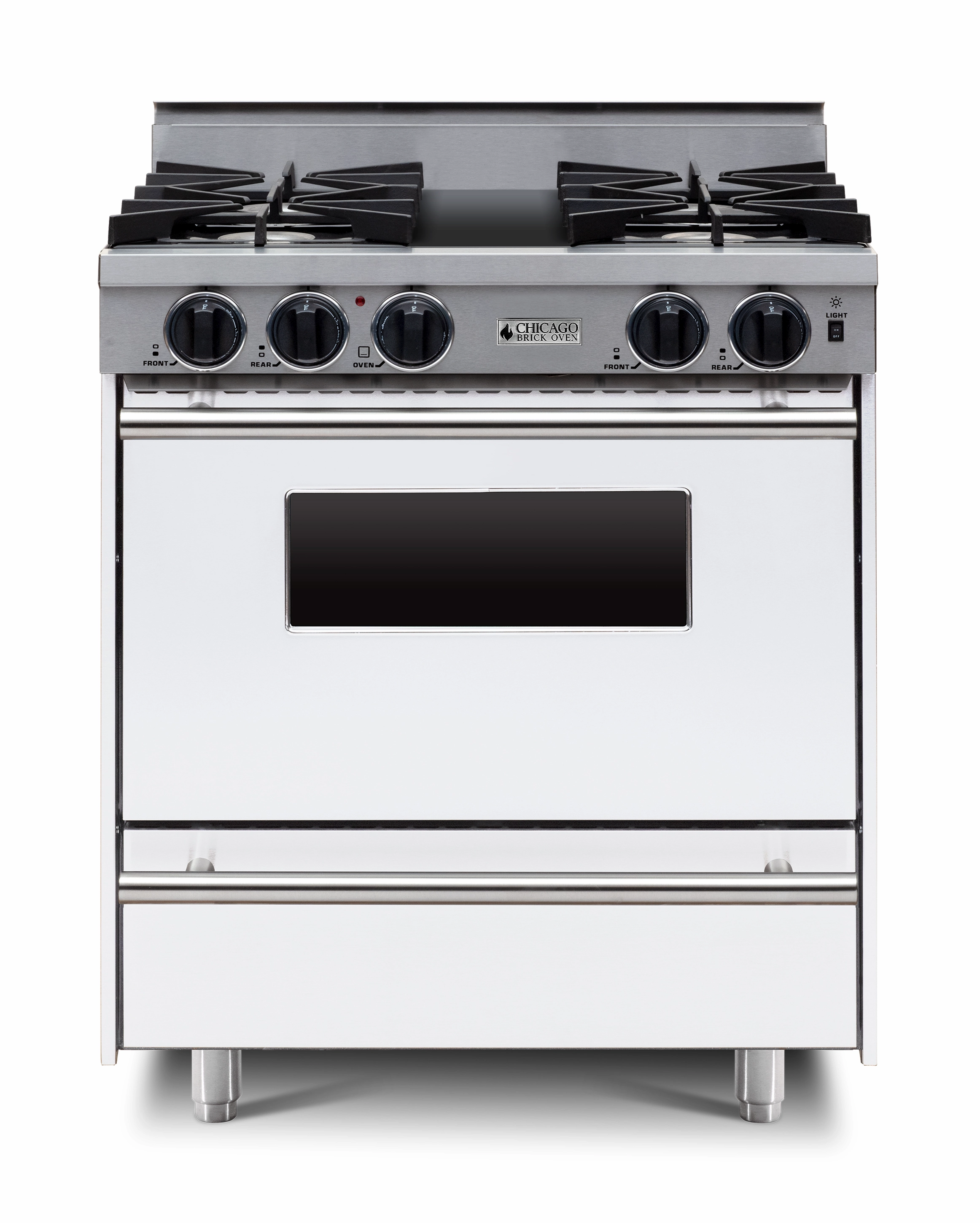 Chicago Brick Oven - 30 All-Gas Range - Open Burners