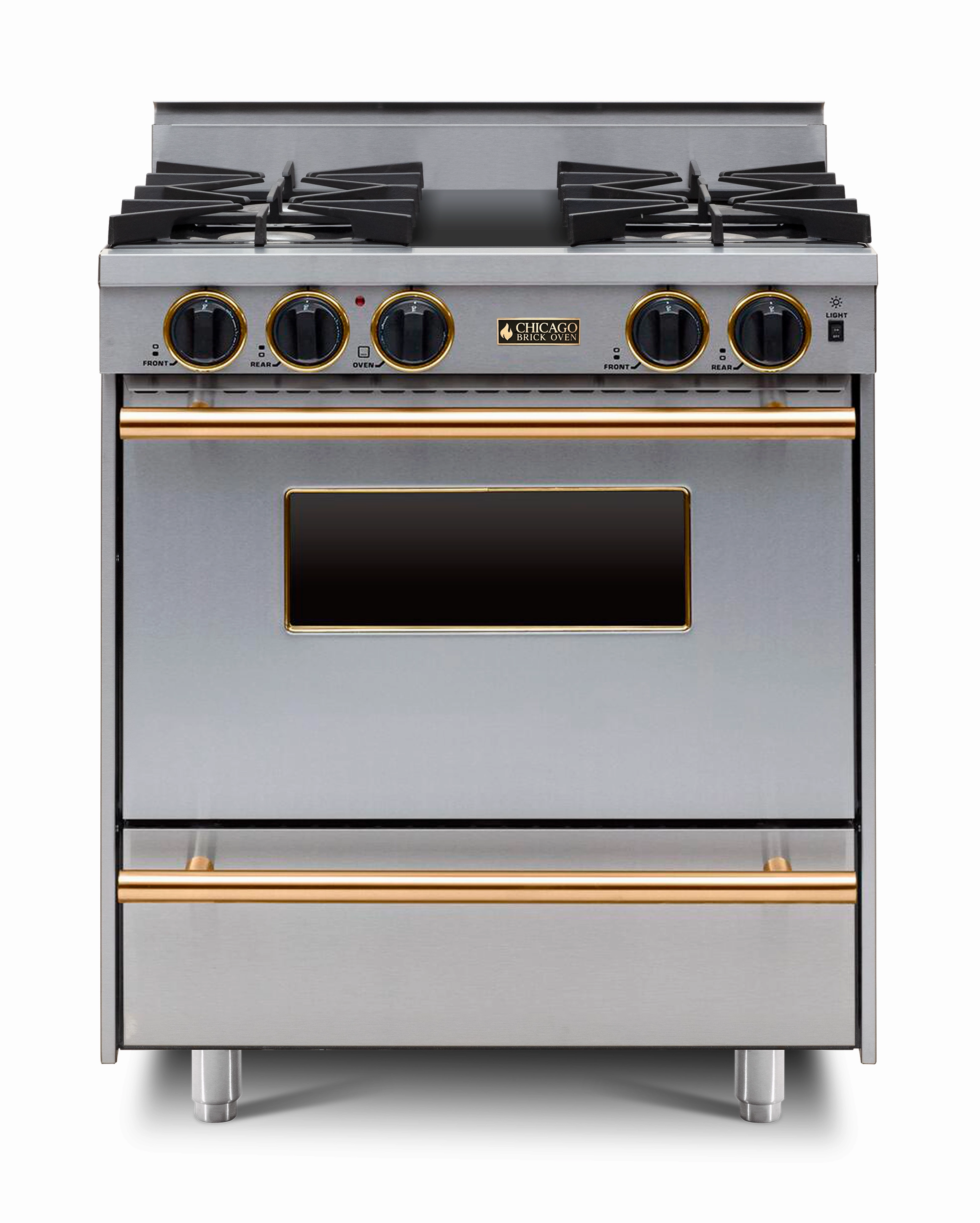 Chicago Brick Oven - 30 All-Gas Range - Open Burners