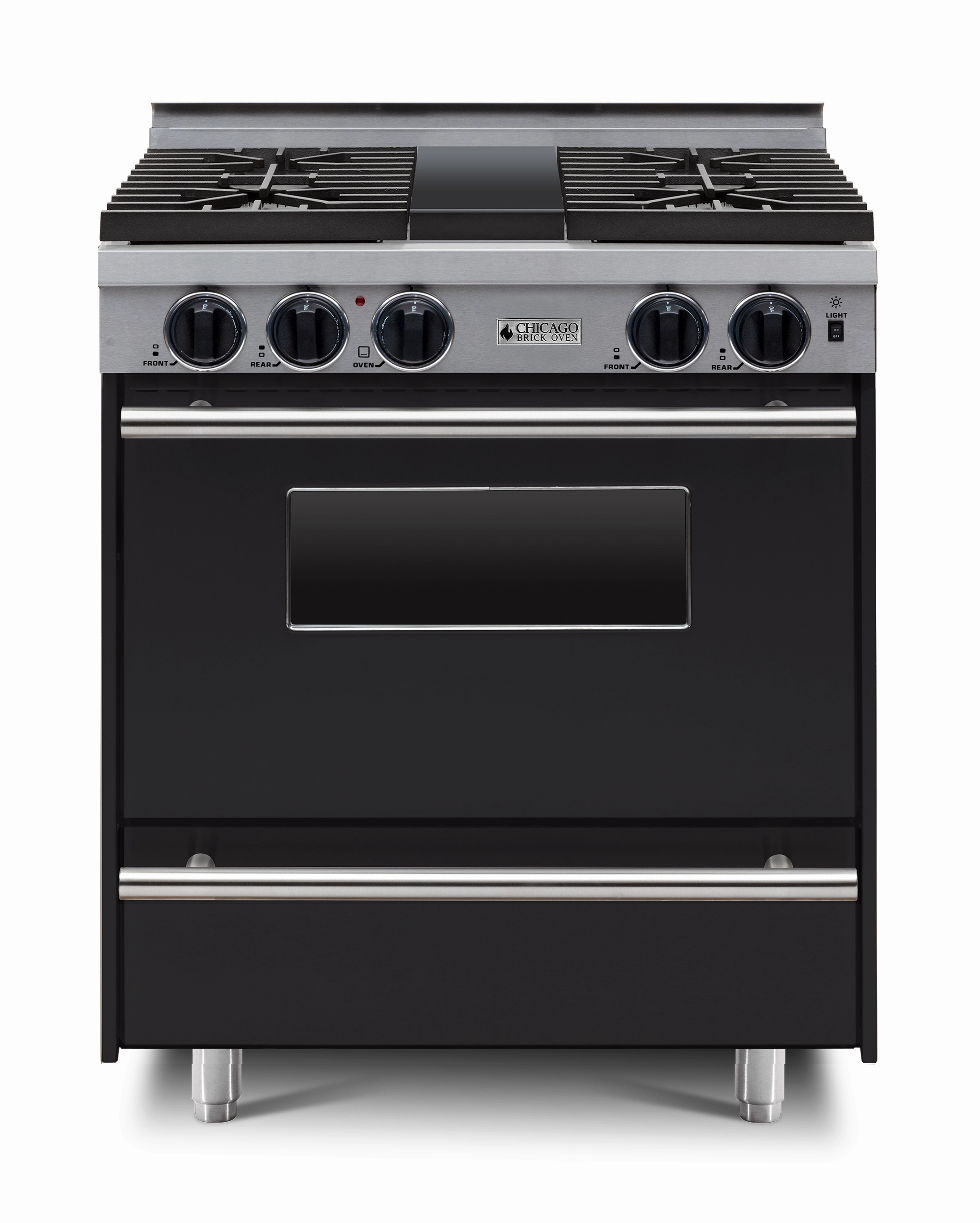 Chicago Brick Oven - 30 LP Gas All-Gas Convection Range - Sealed Burners