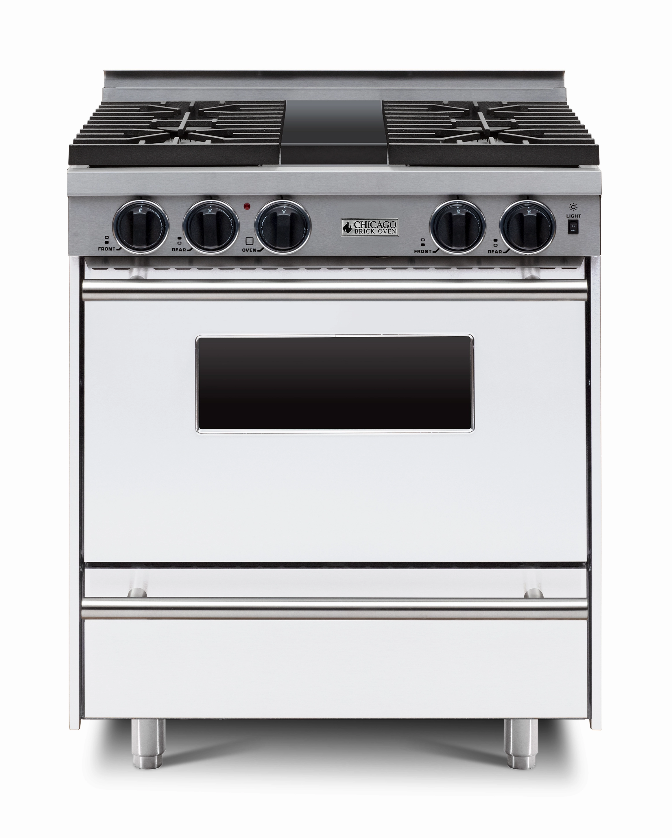 Chicago Brick Oven - 30 LP Gas All-Gas Convection Range - Sealed Burners