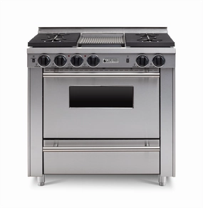 Chicago Brick Oven - 36 All-Gas Convection Range - Sealed Burners (4-6 Burners Option )