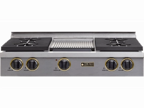 Chicago Brick Oven - 36" Natural Gas Rangetop with Sealed Burners (4-6 Burner Options) - Pro-Style Cooking