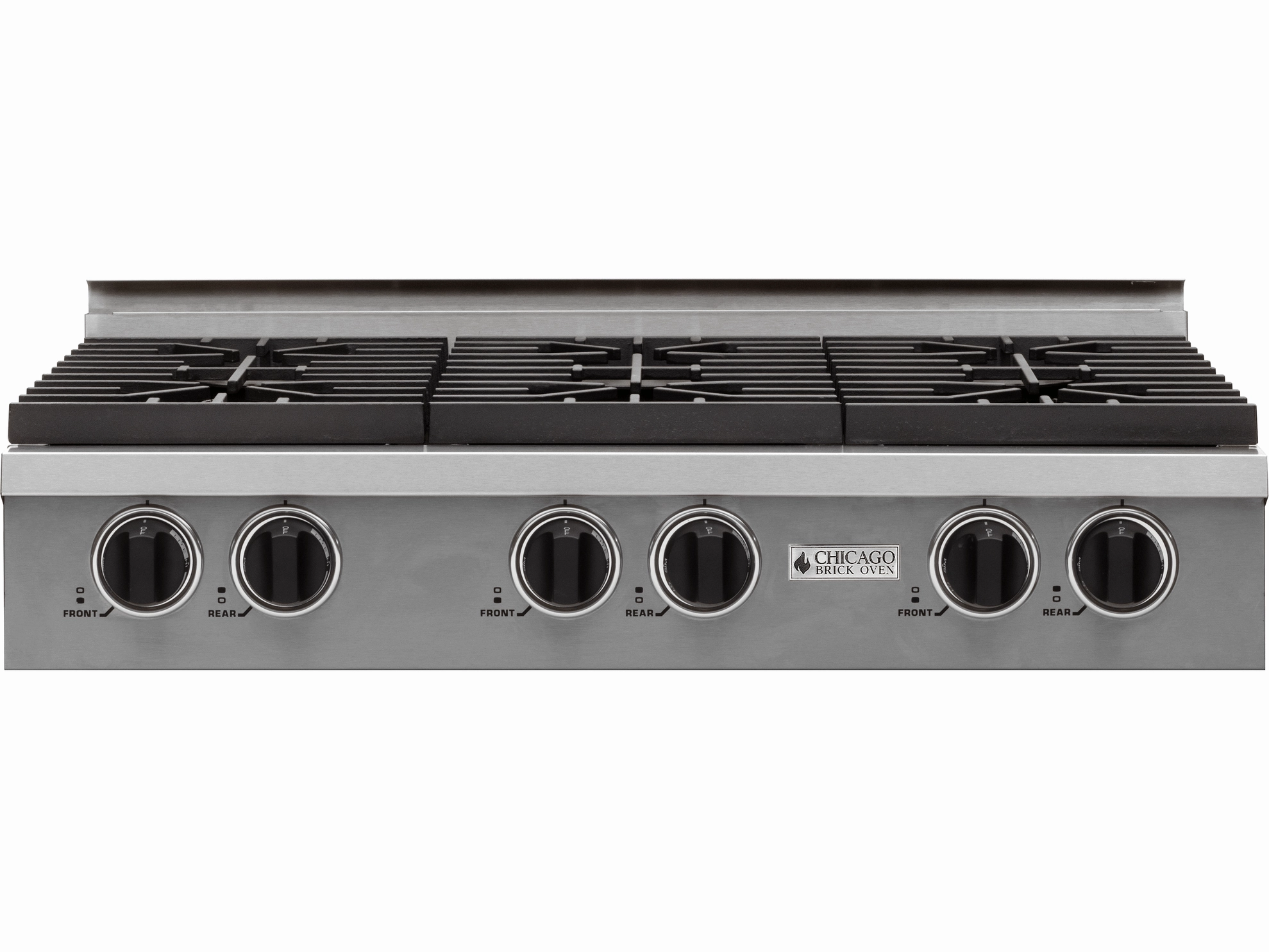 Chicago Brick Oven - 36" Natural Gas Rangetop with Sealed Burners (4-6 Burner Options) - Pro-Style Cooking