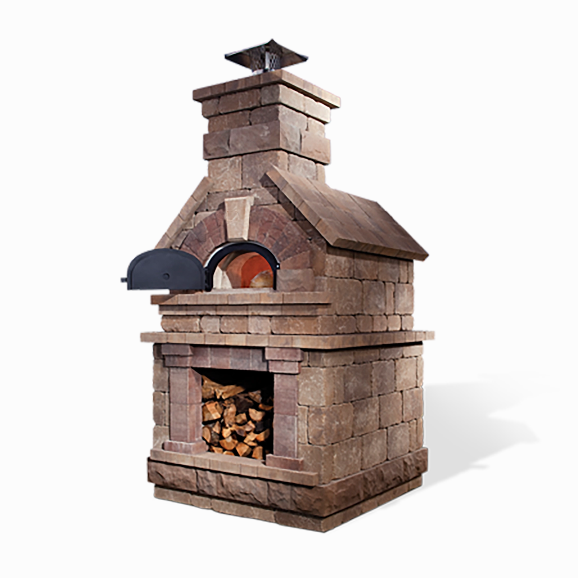 Chicago Brick Oven - CBO 750 DIY Kit | Wood Fired Pizza Oven | Our Most Popular Bundle | 38" x 28" Cooking Surface