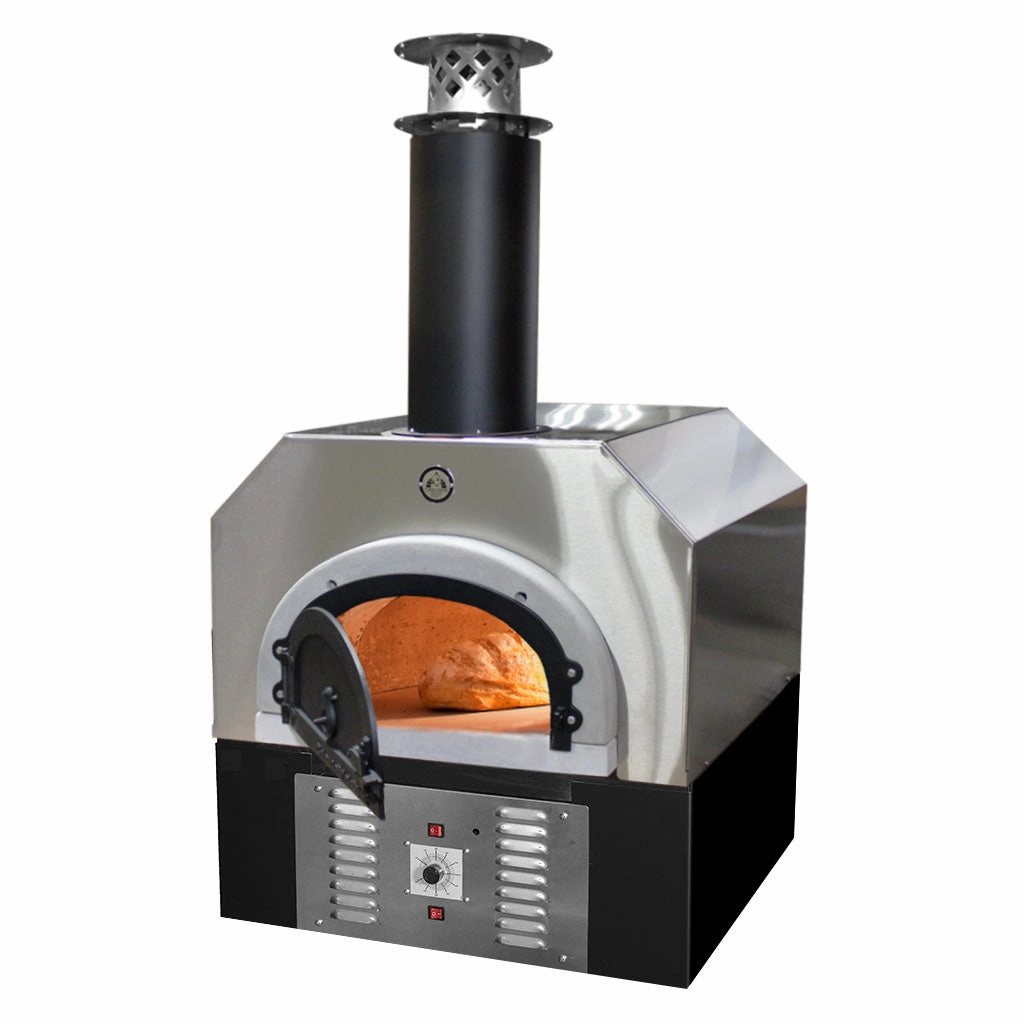 Chicago Brick Oven - CBO 750 Hybrid Countertop Pizza Oven (Commercial) | Dual Fuel (Gas and Wood)