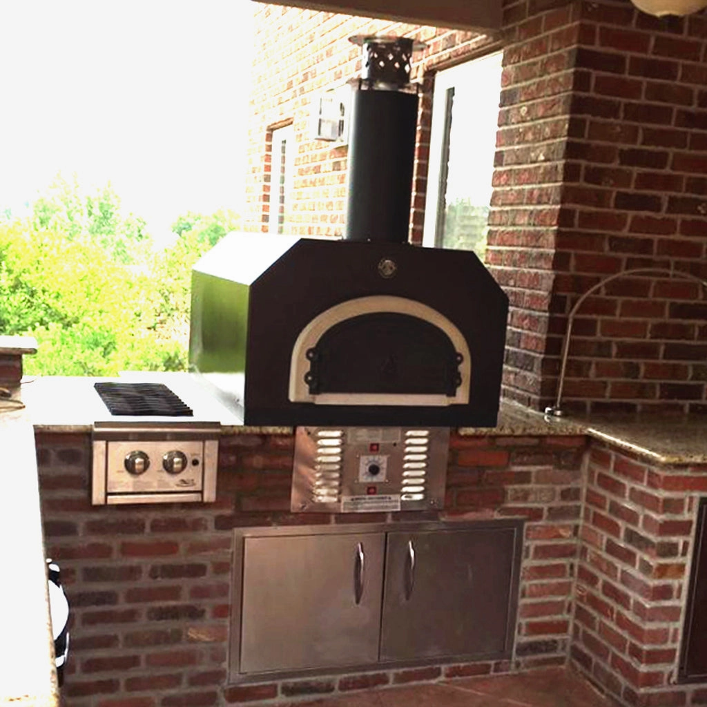 Chicago Brick Oven - CBO 750 Hybrid Countertop Pizza Oven (Residential) | Dual Fuel (Gas and Wood)