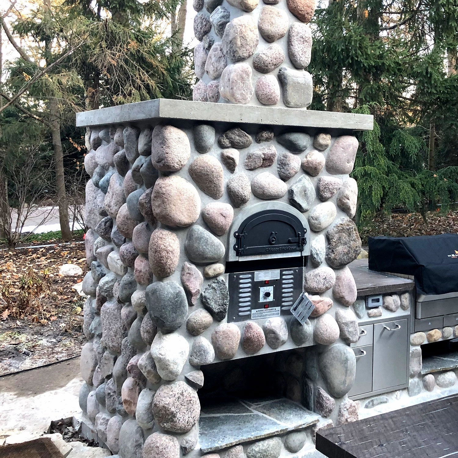 Chicago Brick Oven - CBO 750 Hybrid Pizza Oven DIY Kit (Commercial) |  Dual-Fuel (Gas and Wood)