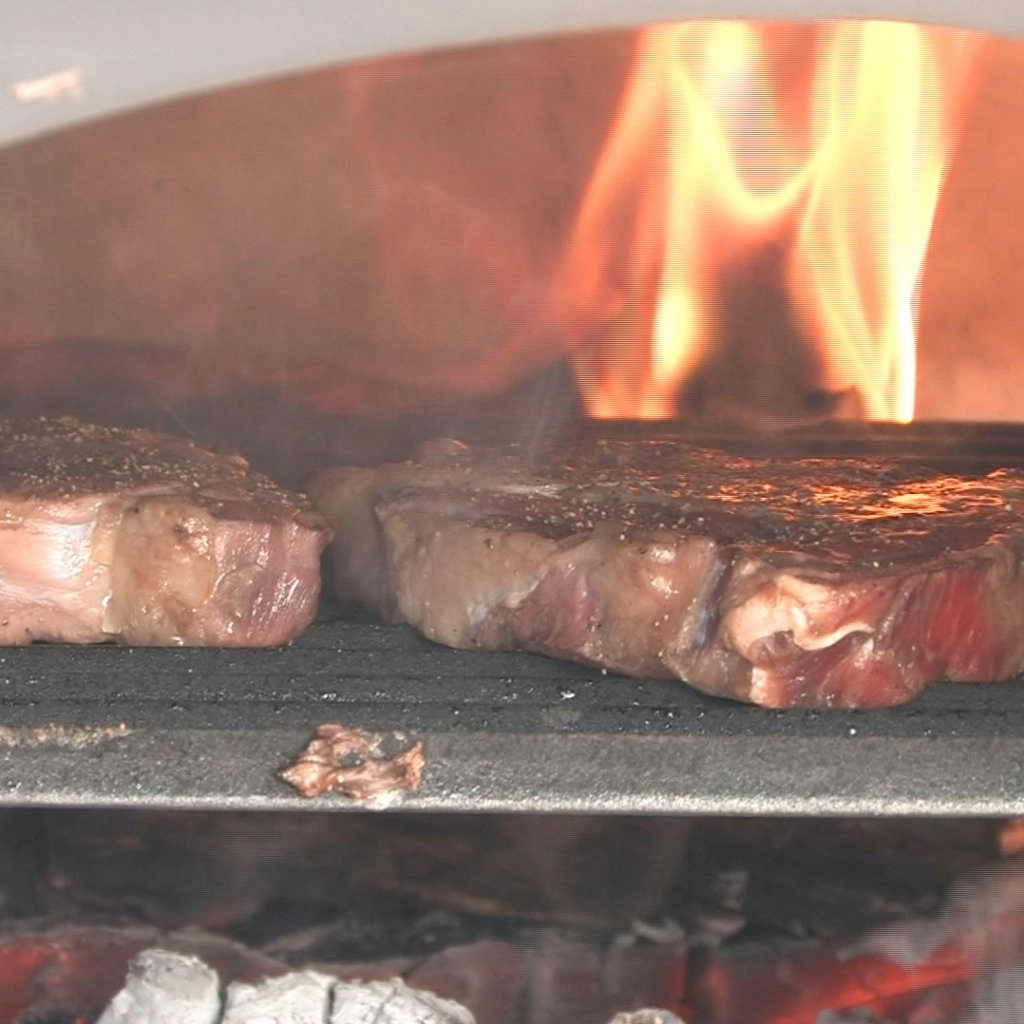 Chicago Brick Oven - CBO 750 Hybrid Pizza Oven with Stand (Residential) | Dual Fuel (Gas and Wood)