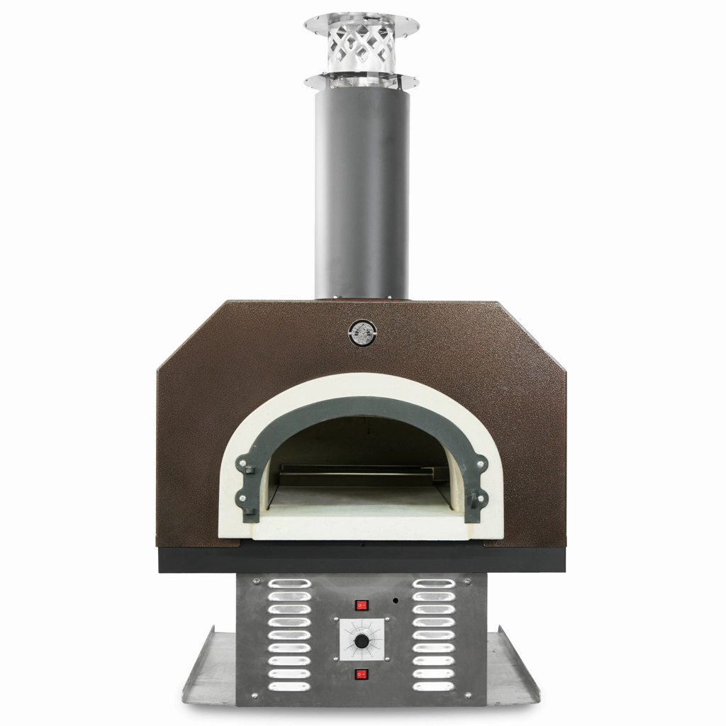 Chicago Brick Oven- CBO 750 Hybrid Countertop Pizza Oven (Commercial) No SKIRT | Dual Fuel (Gas and Wood)