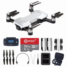 Contixo F30 4K UHD and GPS Drone with Carry Case and 32 GB SD Card dji mini 3 pro